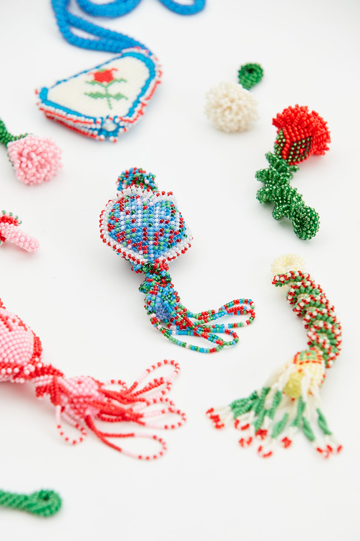 Rengarenk Kalp Keychain | Ana Nevi
