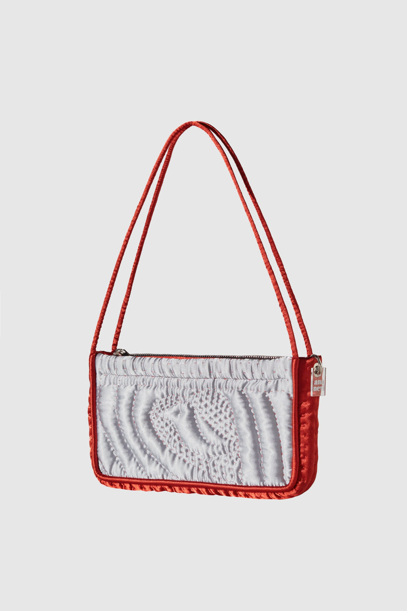 KALP KALBE BAGUETTE BAG | SILVER